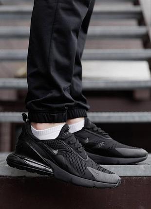Кроссовки nike air max 270 triple black