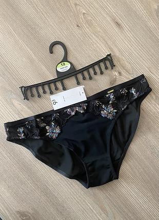 Мереживні трусики з вишивкою george