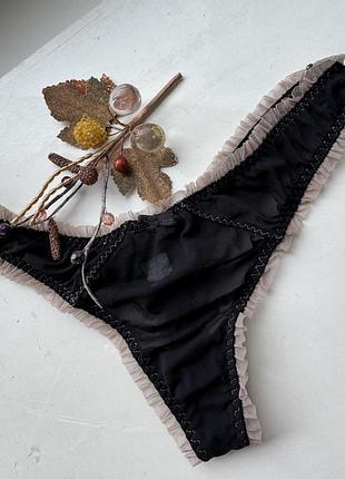 Трусики стрінги сіточка