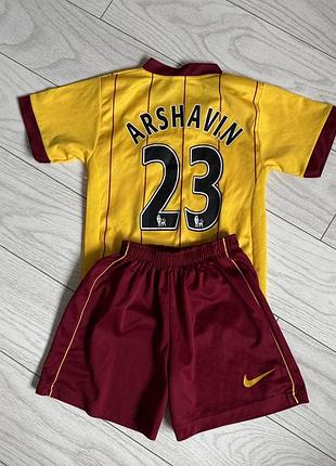 Футбольна форма nike arsenal 128 см