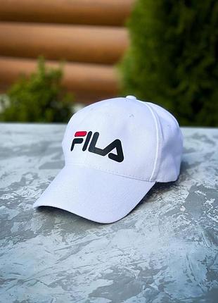 Кепка fila біла