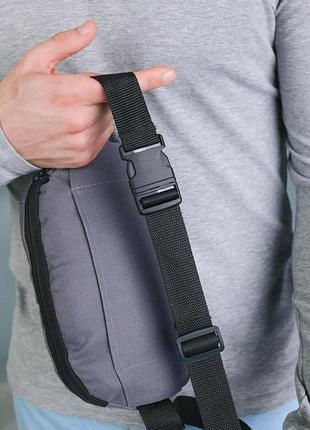 Бананка adidas серо 8