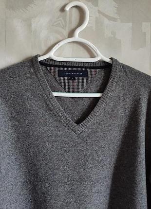Шерстяной свитер tommy 4