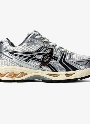 Asics gel-kayano 14 "white silver black"