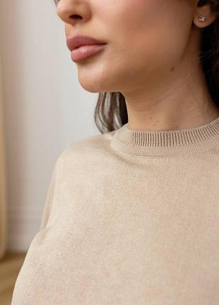 Распродажа 🏷 100% бавовна вязана оверсайз футболка трикотажна базова