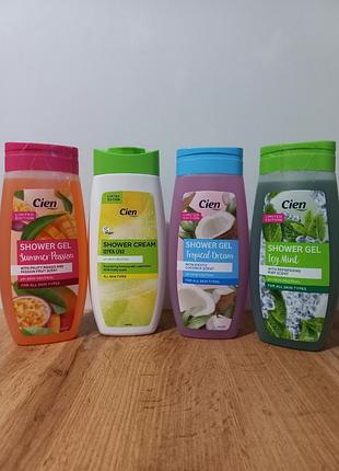 Кремовый гель для душа be beauty, solimo, cien 400ml