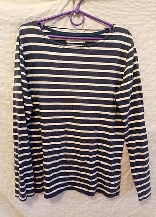 Смугастий лонгслів seasalt cornwall