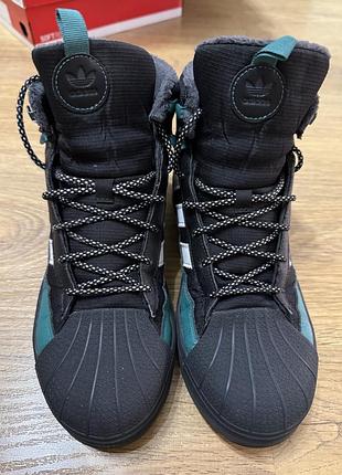 Зимние хайтопы adidas superstar ботинки superstar winter trek kids 40 размер