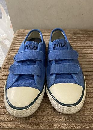 Кеди polo ralph loren оригінал 30 19,5-20 см устілка