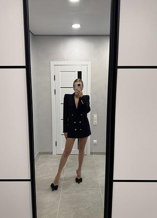 Піджак zara з актуальними плечиками