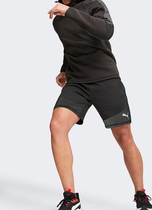 Puma evostripe shorts 8'' dk шорти котон хб баскетбольні нові оригінал не ношені