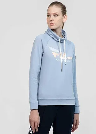 Свитшот петельчатый футер - 3х нитка /с высоким воротом бренд fila оригинал