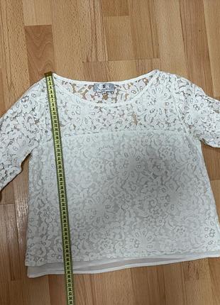 Блуза з гепюра