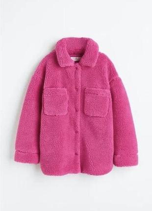 Куртка шубка тедді h&m
