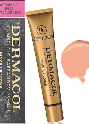 Dermacol make-up cover тональний крем з підвищеними маскувальними властивостями водостійкий тон с повышенными маскирующими свойствами № 212 дермакол