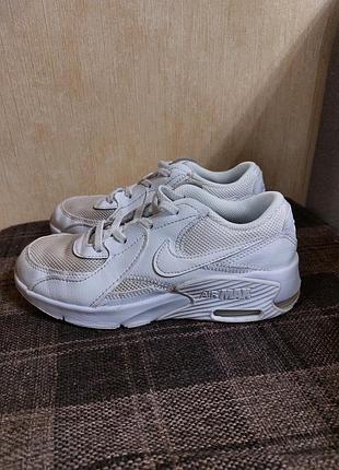 Кроссовки детские nike air max 33 (20.5см) белые