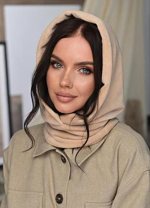 Капор из велюра,капор женский велюр, Капор велюровый капор из велюра - двойной