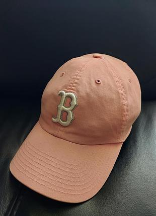 Женская хлопковая бейсболка boston red sox (47 brand)
