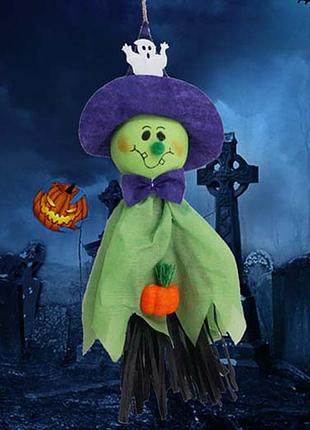 Декор для хэллоуин привидение 33 на 16 см разноцветный