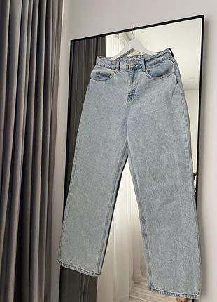 Джинси прямі висока посадка
