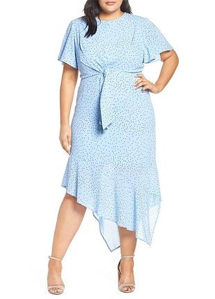 Асимметричное платье