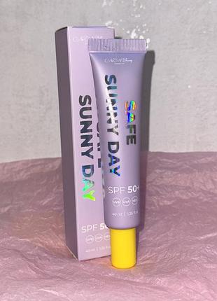 Сонцезахисний крем для обличчя, шиї та декольте spf 50+