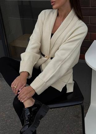 Кардиган (состав: шерсть, вискоза)