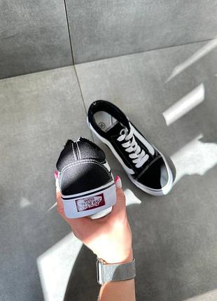 Текстильні трендові кеді чорно білі черно белые кеды текстиль