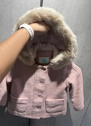 Красиве пальто zara, 2-3 роки, 98 см