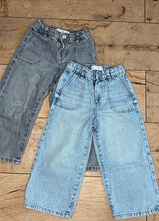 Джинсы zara р.98-104 на 3-4 года