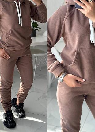 Флисовый спортивный костюм 4