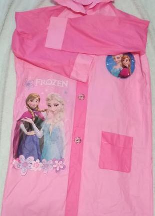 Фірмовий дощовик холодне серце р. xxl для дівчаток.