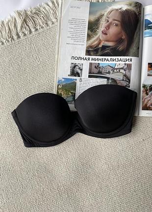 36b / 80b / 36a / 80a балконет зі знімними шлейками бандо з силіконовими доріжками на ремінці обʼєму сша