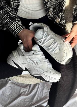 Кроссовки женские nike m2k tekno white black