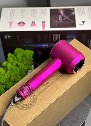 Фен dyson supersonic hв08 premium black/nickel 5 насадок дайсон професійний з іонізацією повітря