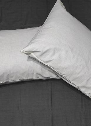 Наволочки из однотонной молочно-бежевой бязи, есть все размеры, быстрая отправка