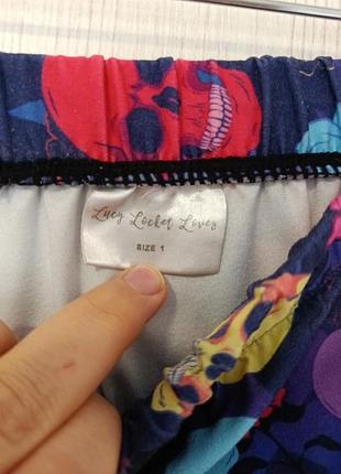 Широкие брюки для домашней жизни, от lucy locker loves, размер 1, производства китай 3