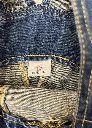 Джинсовий сарафан 86 розмір 2