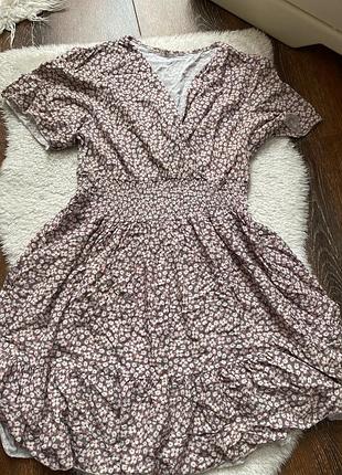 Сукня легенька котонова плаття квітковий принт