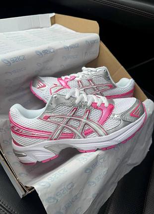 Кроссовки женские asics gel-1130 white/pink