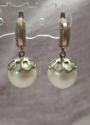 Серебряные серьги