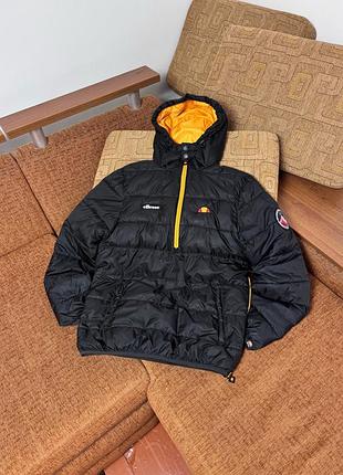 Куртка пуховик ellesse tnf palace stussy чоловіча чорна розмір m