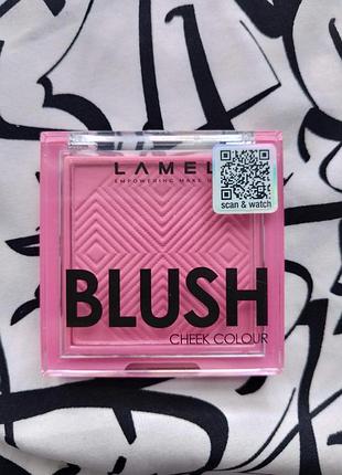 Рум'яна для обличчя lamel make up cheek colour 406 pitaya, 3.8 г
