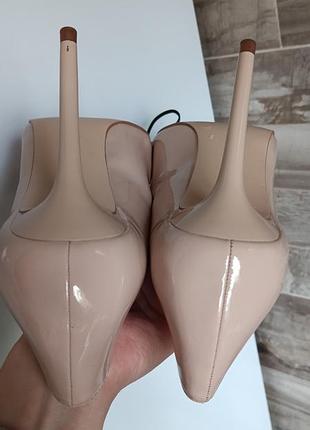 Zara туфли лодочки на каблуке 8