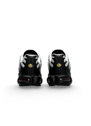Женские кроссовки nike air max plus white black mint 4