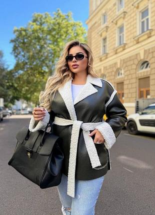 Дубленка пиджак