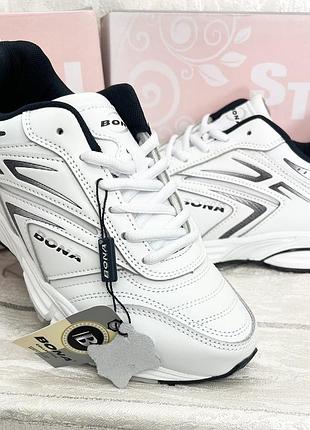 Шкіряні кросівки bona (фабрична якість)