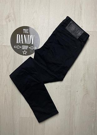 Мужские черные джинсы diesel sleenker, размер 30 (s)