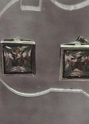 Серебряные серьги