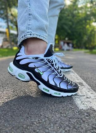 Жіночі кросівки nike air max plus tn black grey